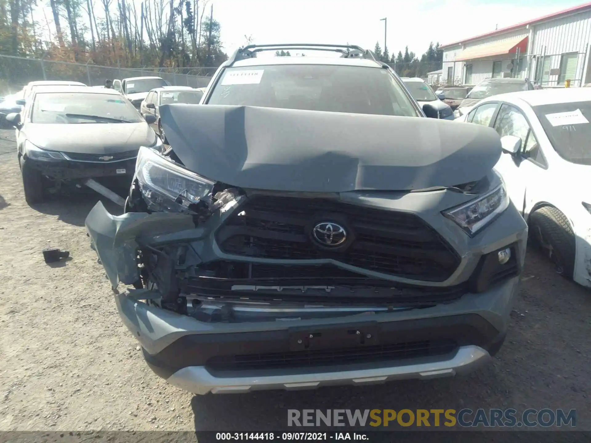 6 Photograph of a damaged car 2T3J1RFV7KW048750 TOYOTA RAV4 2019