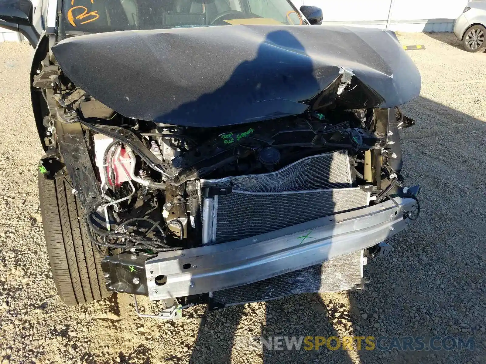 9 Photograph of a damaged car 2T3J1RFV8KC002779 TOYOTA RAV4 2019