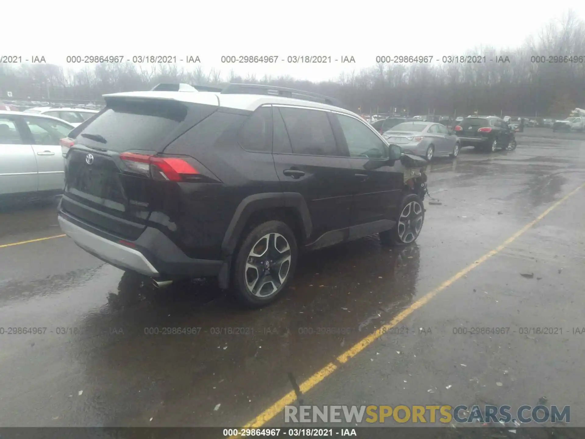 4 Photograph of a damaged car 2T3J1RFV8KC006606 TOYOTA RAV4 2019