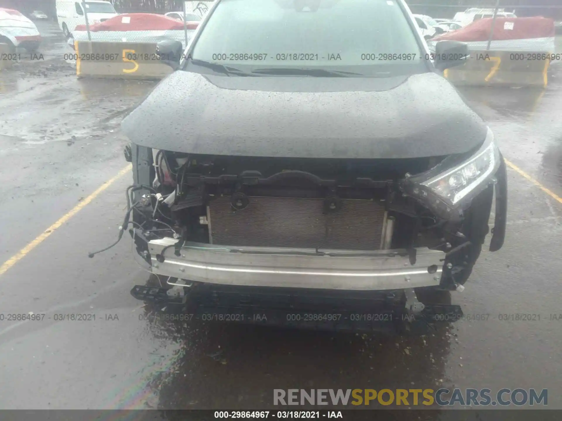 6 Photograph of a damaged car 2T3J1RFV8KC006606 TOYOTA RAV4 2019