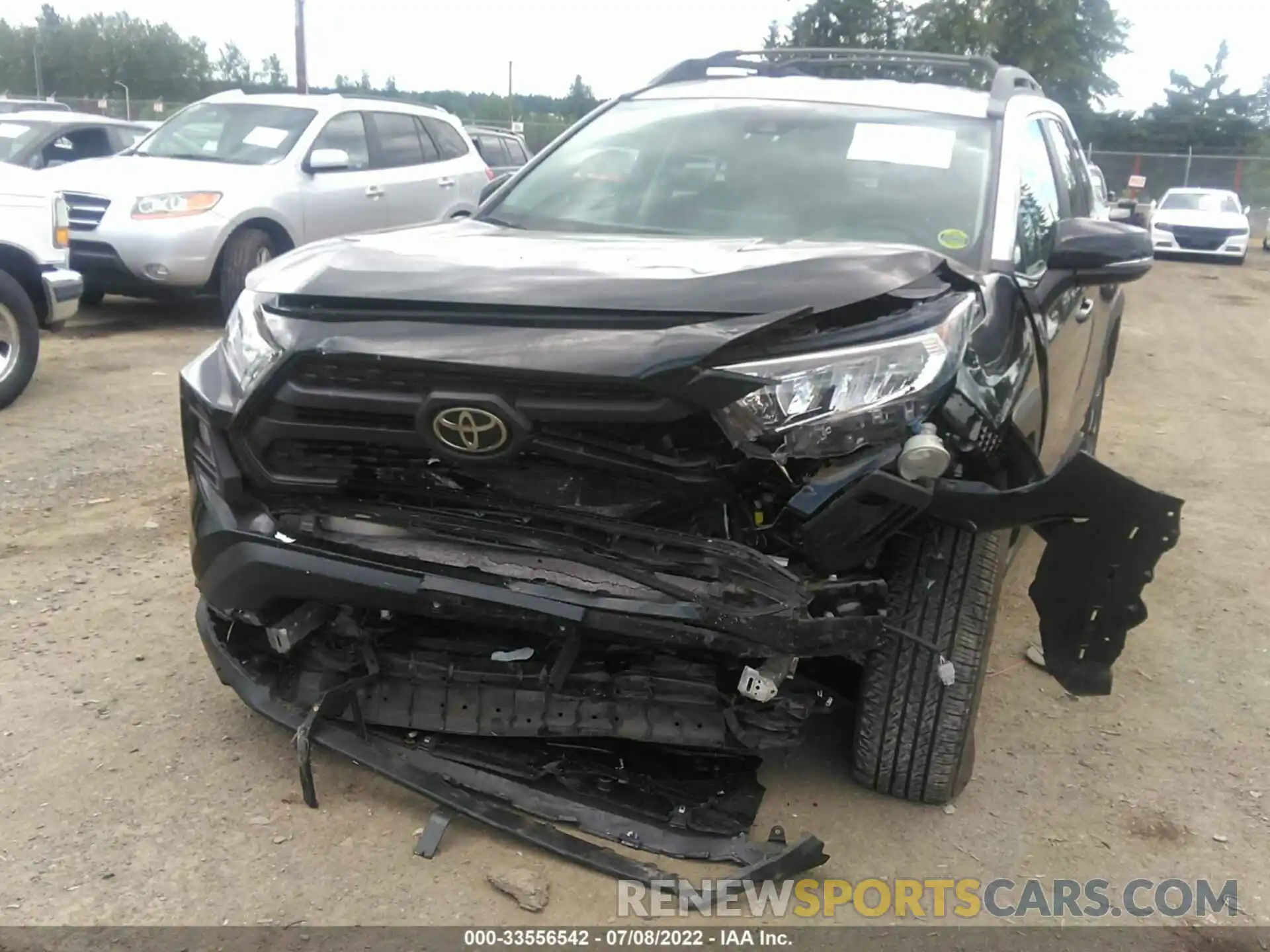 6 Photograph of a damaged car 2T3J1RFV8KC008579 TOYOTA RAV4 2019