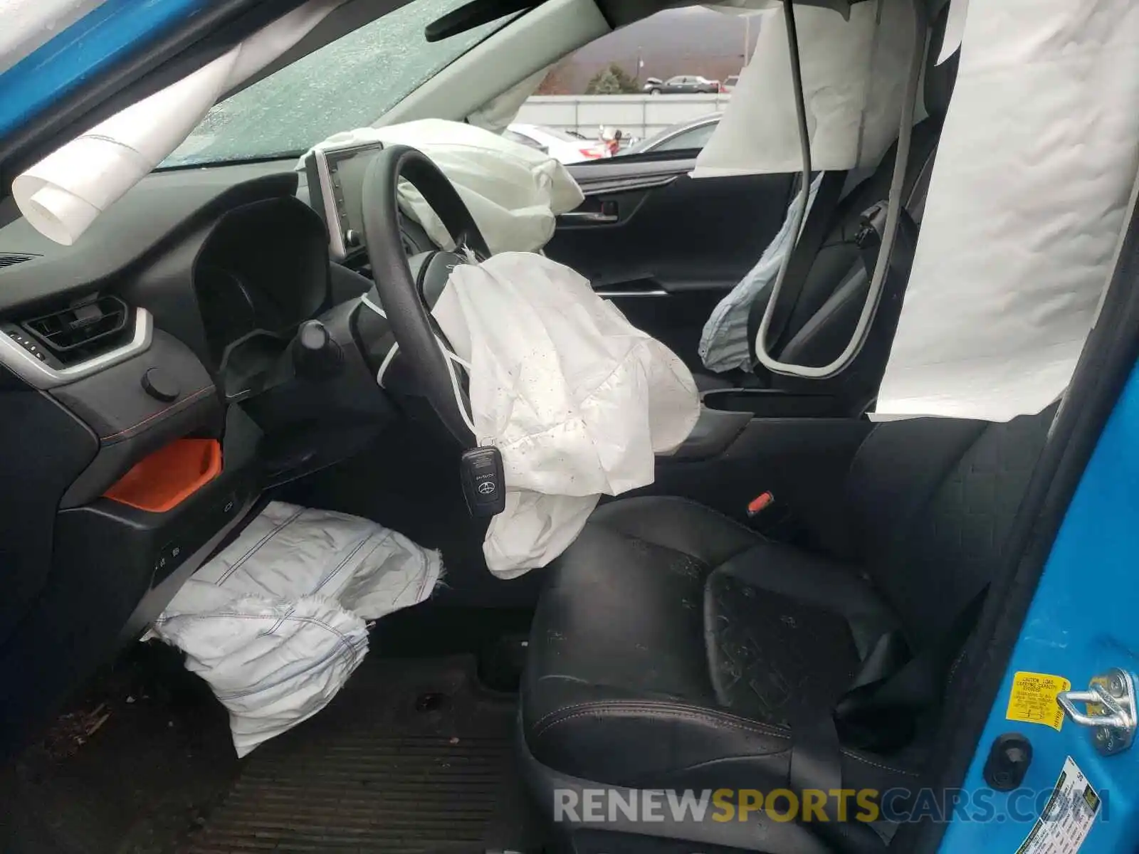 5 Photograph of a damaged car 2T3J1RFV8KC014172 TOYOTA RAV4 2019