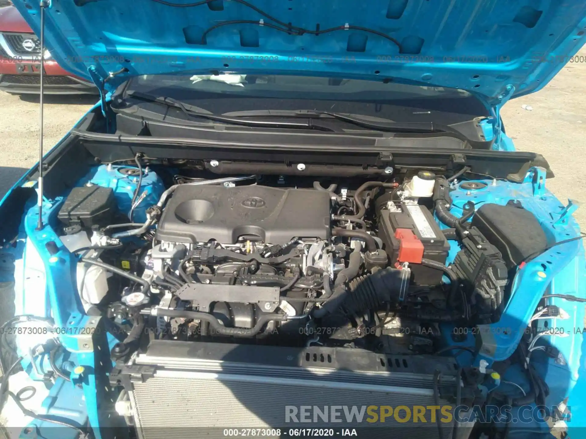 10 Фотография поврежденного автомобиля 2T3J1RFV8KC014348 TOYOTA RAV4 2019