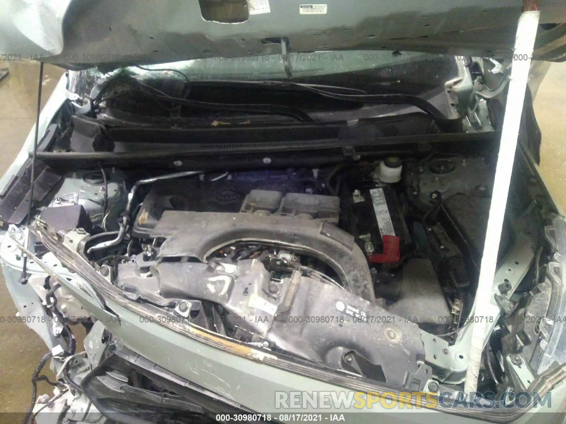 10 Фотография поврежденного автомобиля 2T3J1RFV8KC015564 TOYOTA RAV4 2019