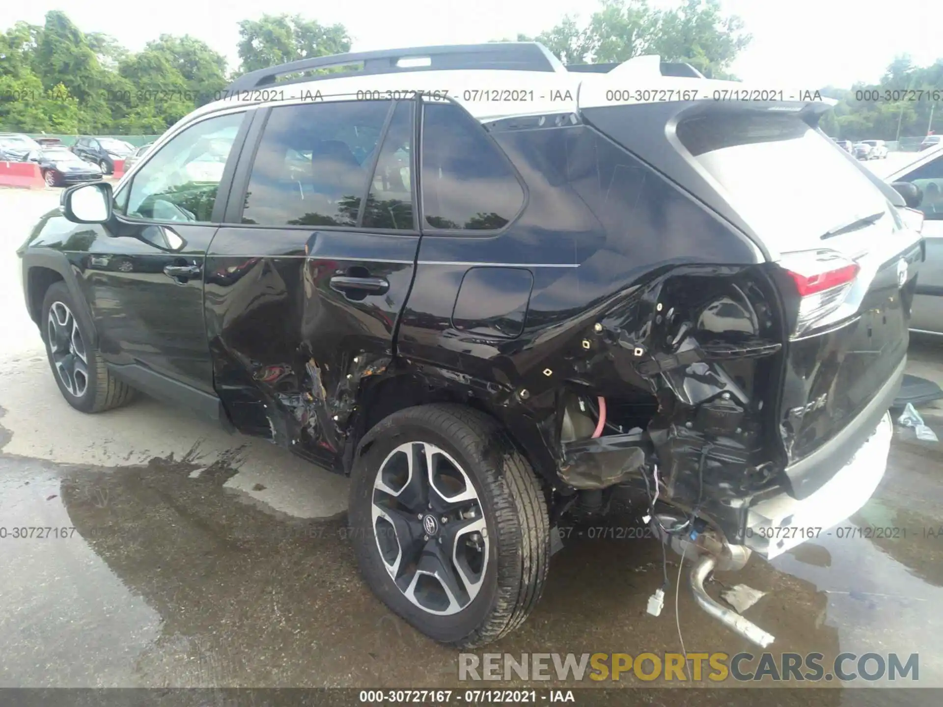 3 Photograph of a damaged car 2T3J1RFV8KC017136 TOYOTA RAV4 2019