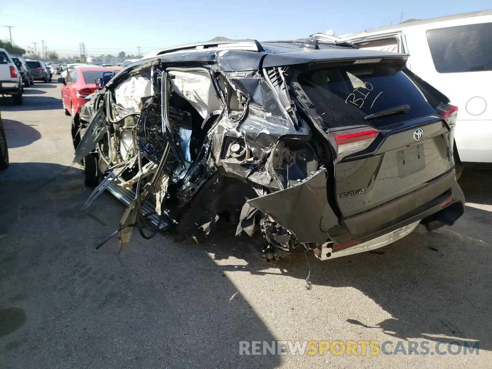 3 Photograph of a damaged car 2T3J1RFV8KC017816 TOYOTA RAV4 2019