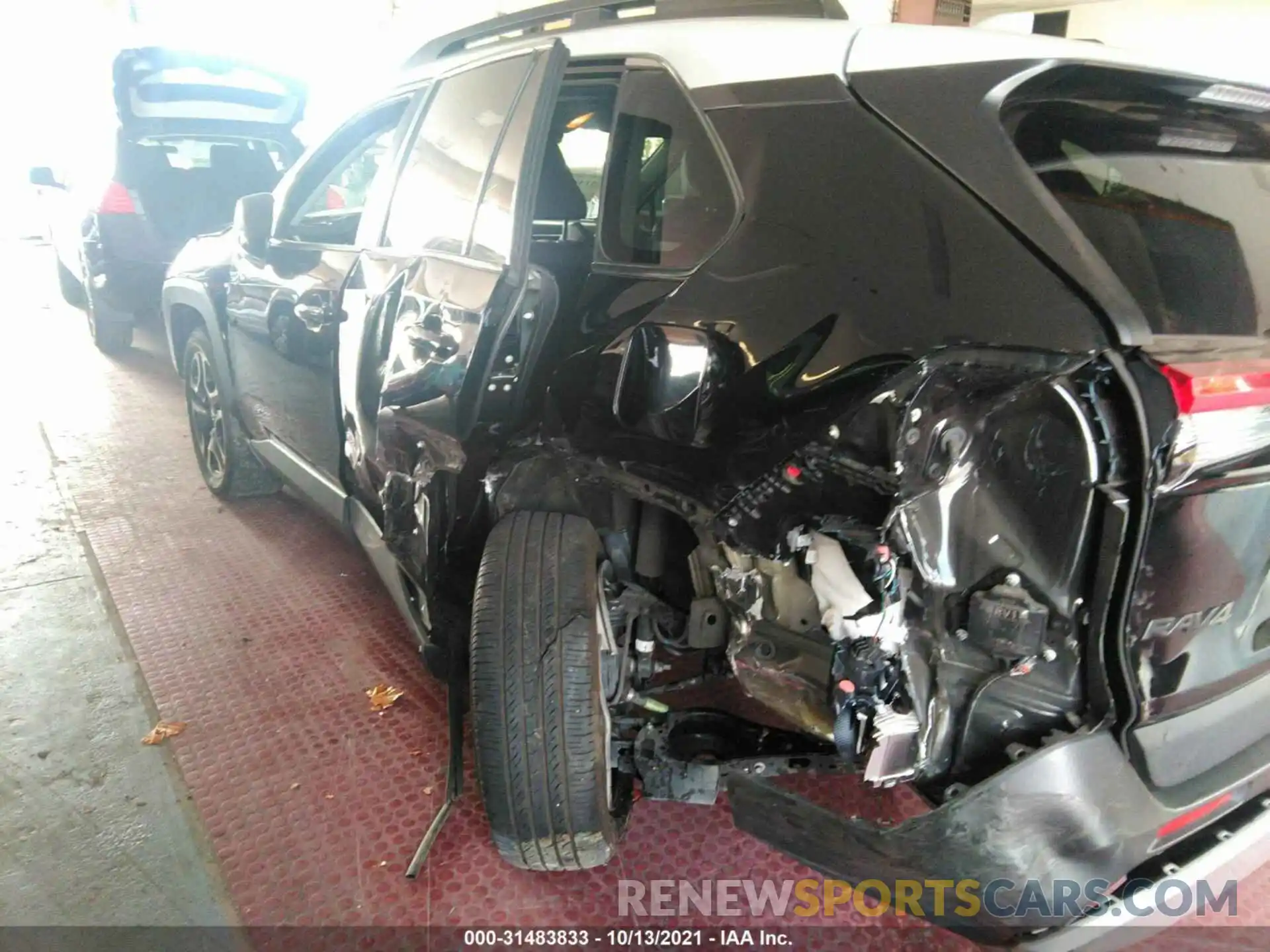 6 Photograph of a damaged car 2T3J1RFV8KC021252 TOYOTA RAV4 2019