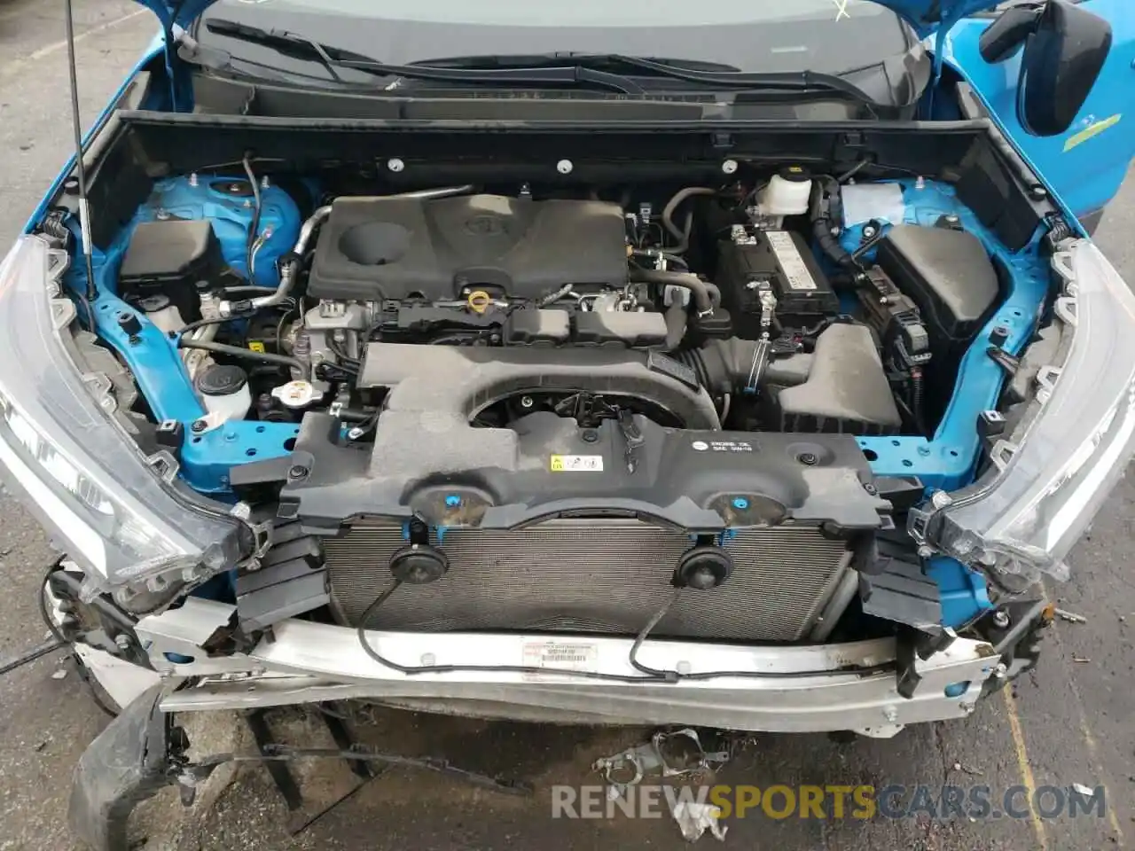 7 Фотография поврежденного автомобиля 2T3J1RFV8KC047690 TOYOTA RAV4 2019