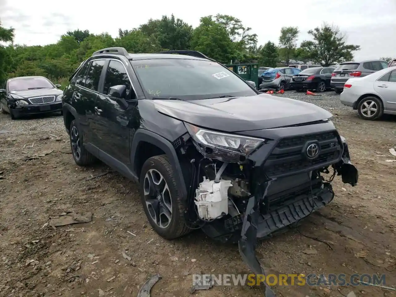 1 Фотография поврежденного автомобиля 2T3J1RFV8KW001114 TOYOTA RAV4 2019