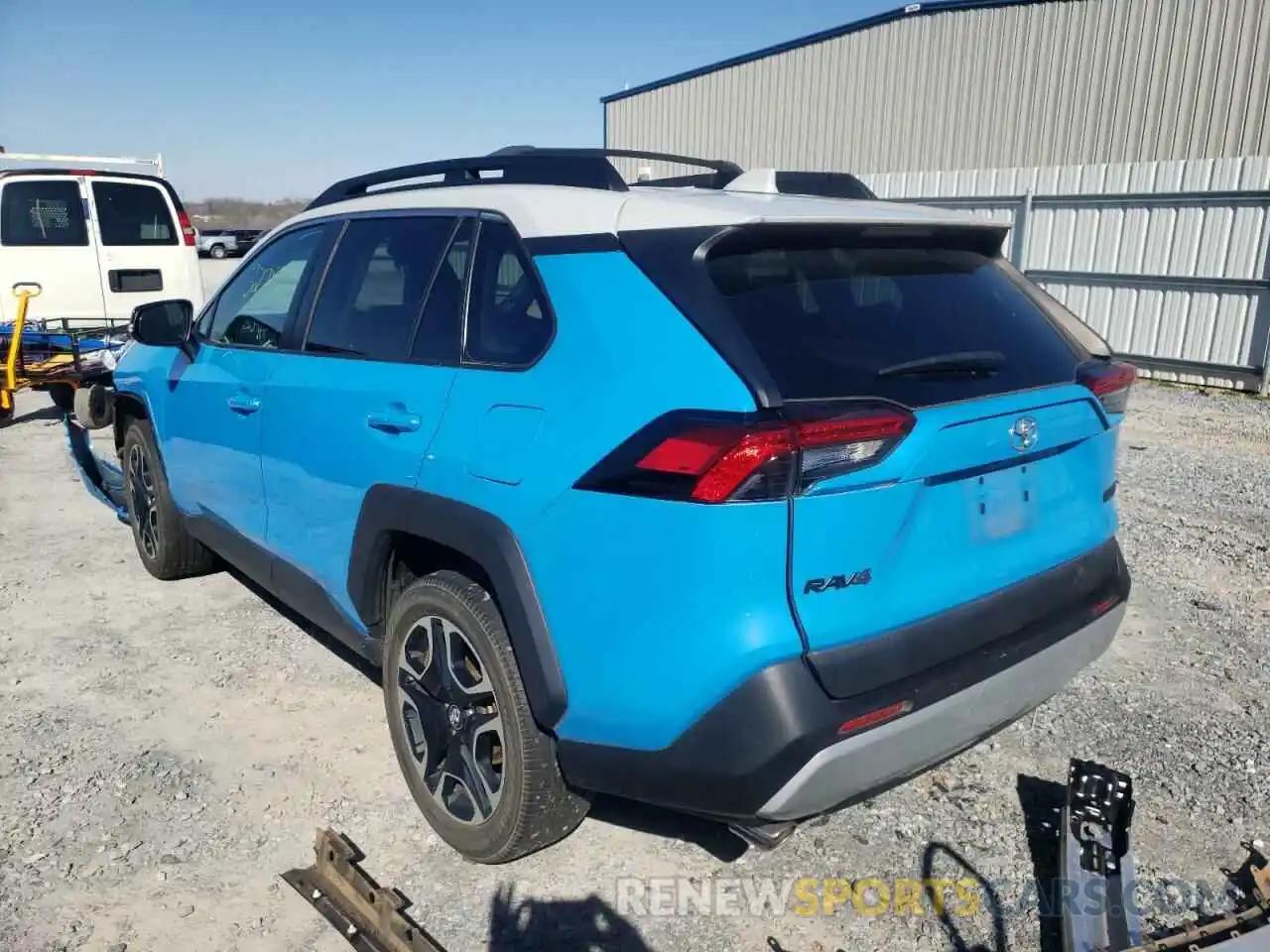 3 Photograph of a damaged car 2T3J1RFV8KW002800 TOYOTA RAV4 2019