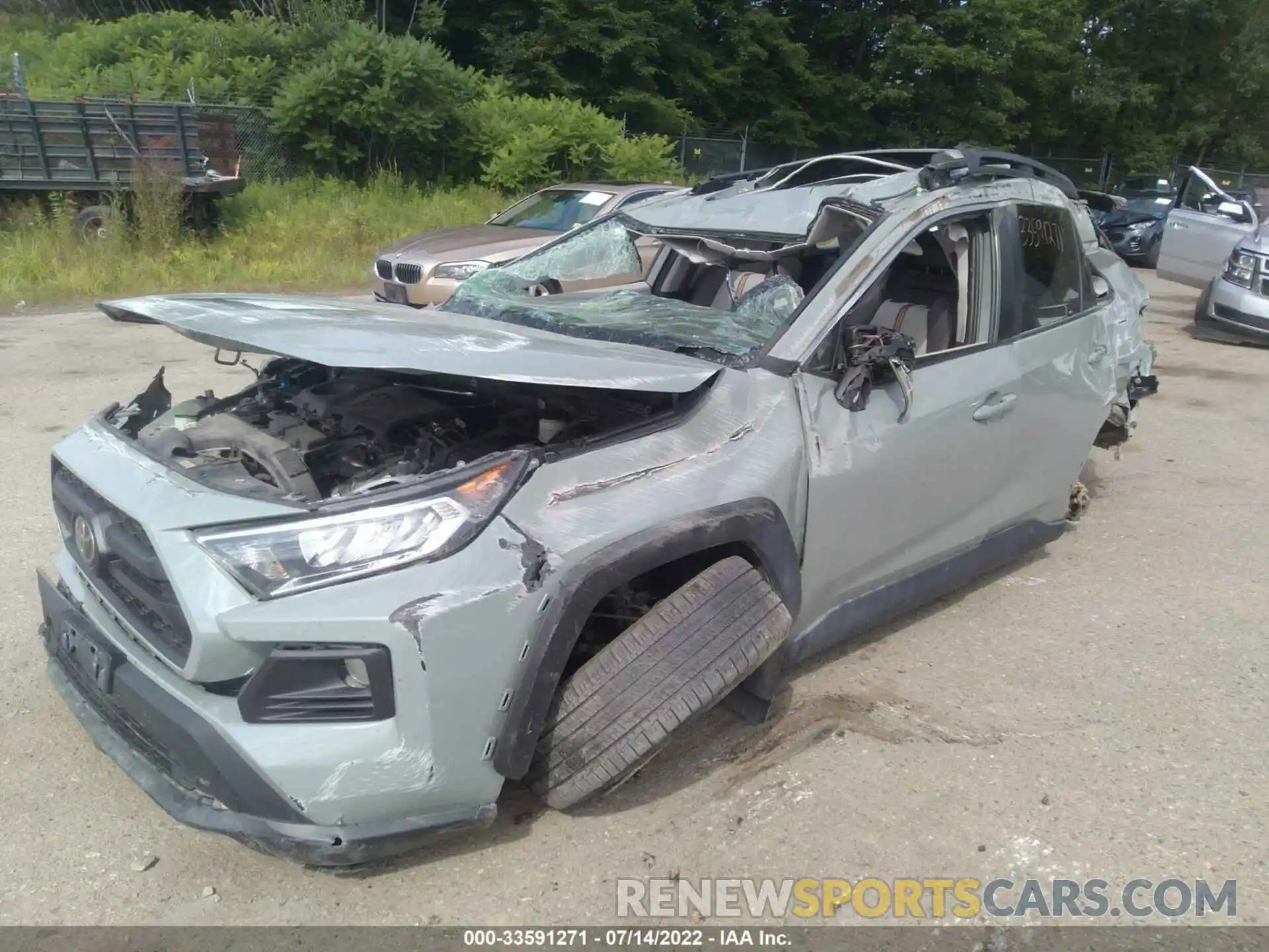 6 Photograph of a damaged car 2T3J1RFV8KW002974 TOYOTA RAV4 2019