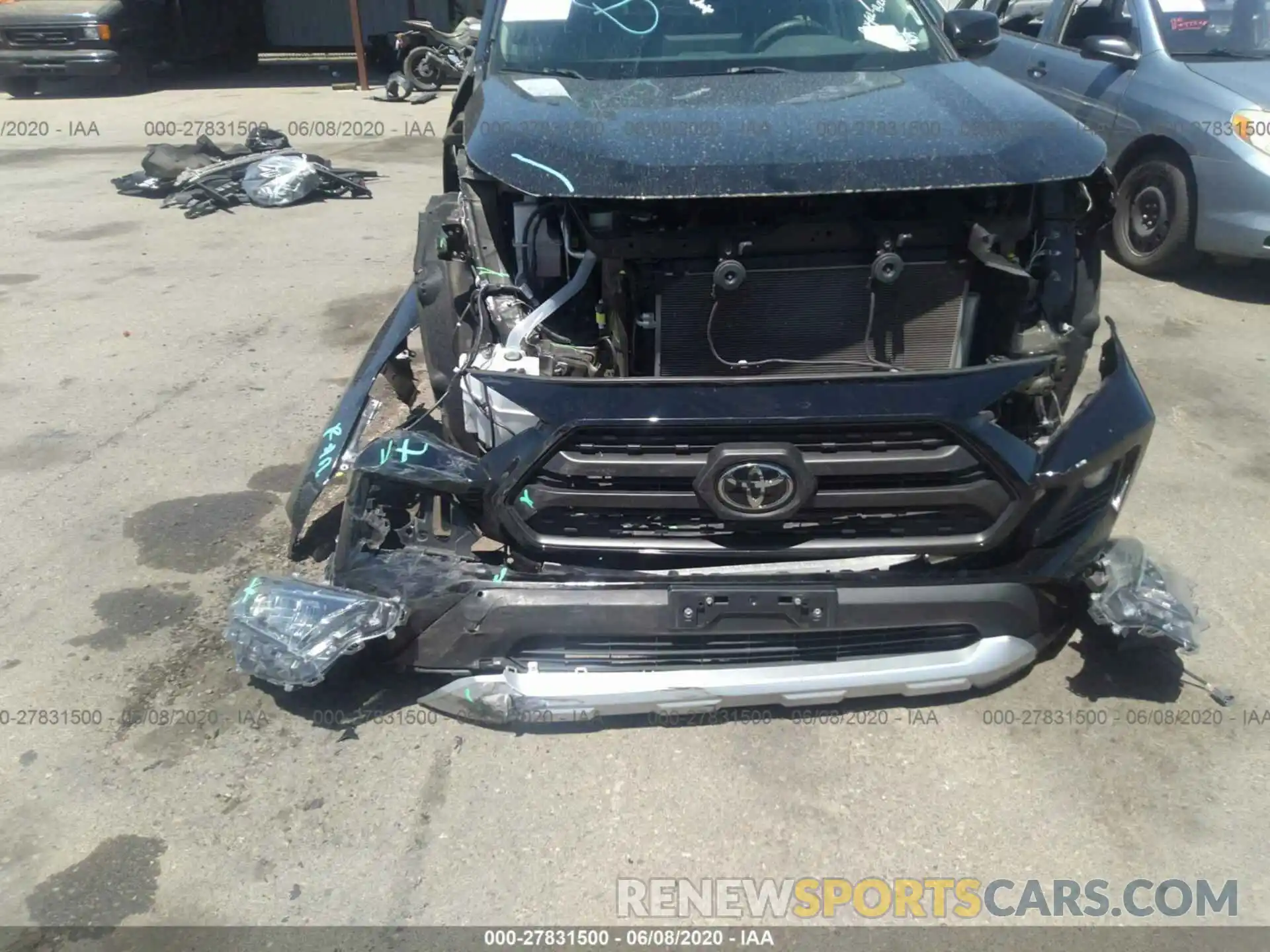 6 Photograph of a damaged car 2T3J1RFV8KW004806 TOYOTA RAV4 2019