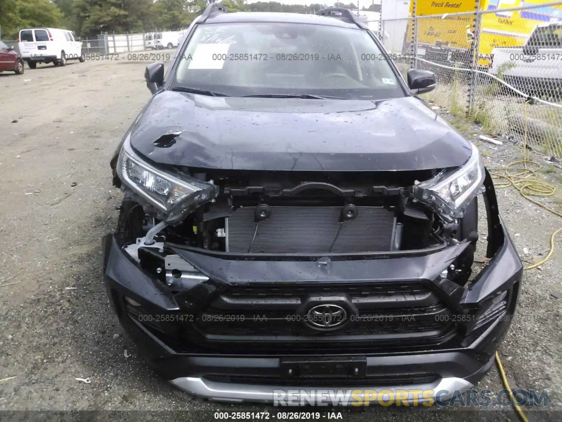 6 Photograph of a damaged car 2T3J1RFV8KW014025 TOYOTA RAV4 2019