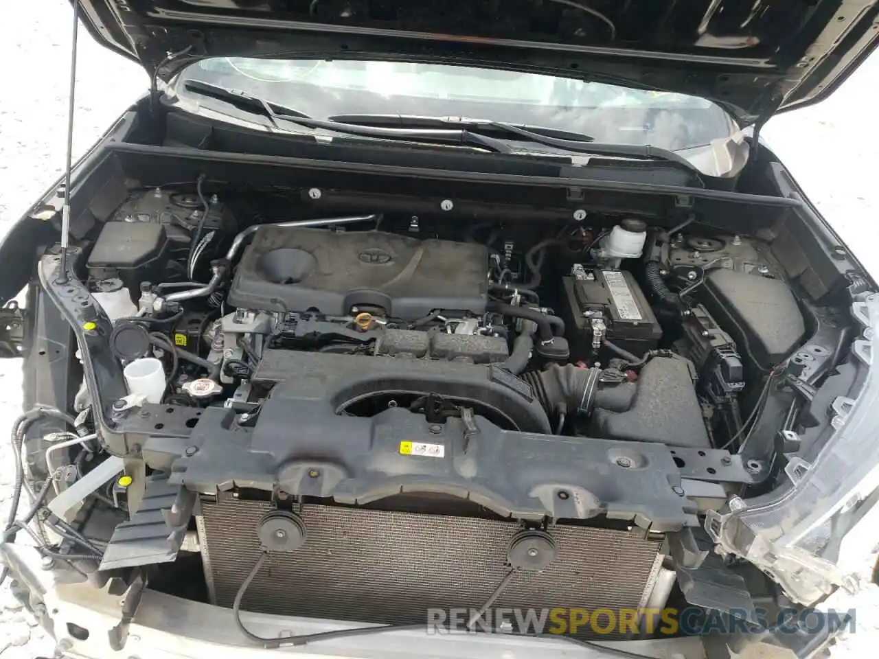 7 Фотография поврежденного автомобиля 2T3J1RFV8KW014722 TOYOTA RAV4 2019