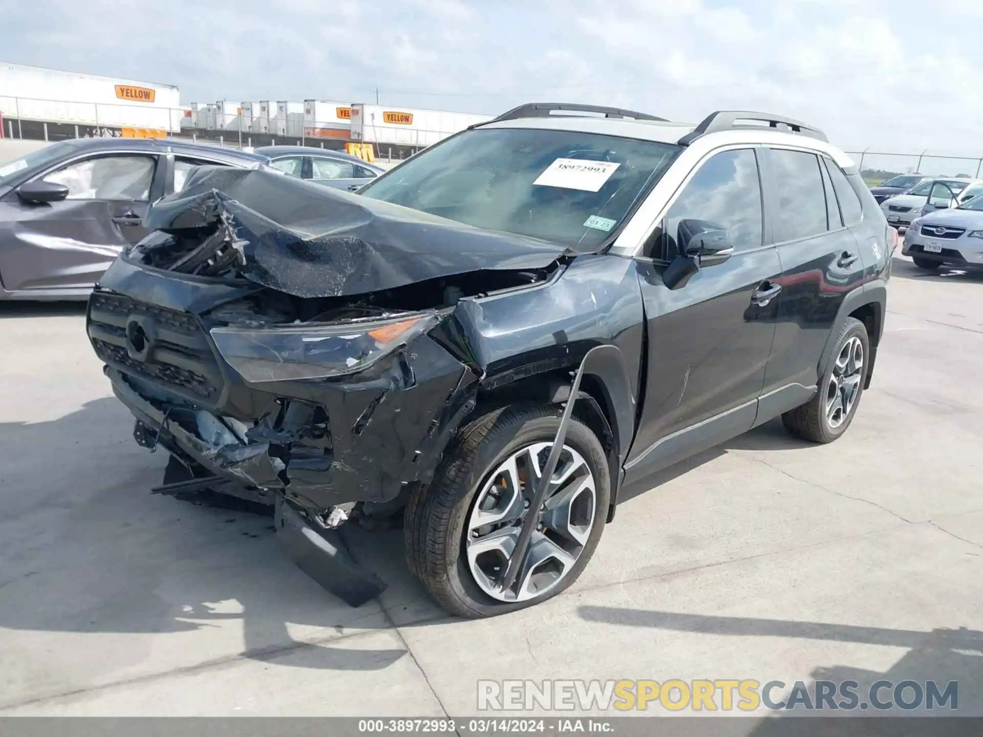 2 Photograph of a damaged car 2T3J1RFV8KW015482 TOYOTA RAV4 2019