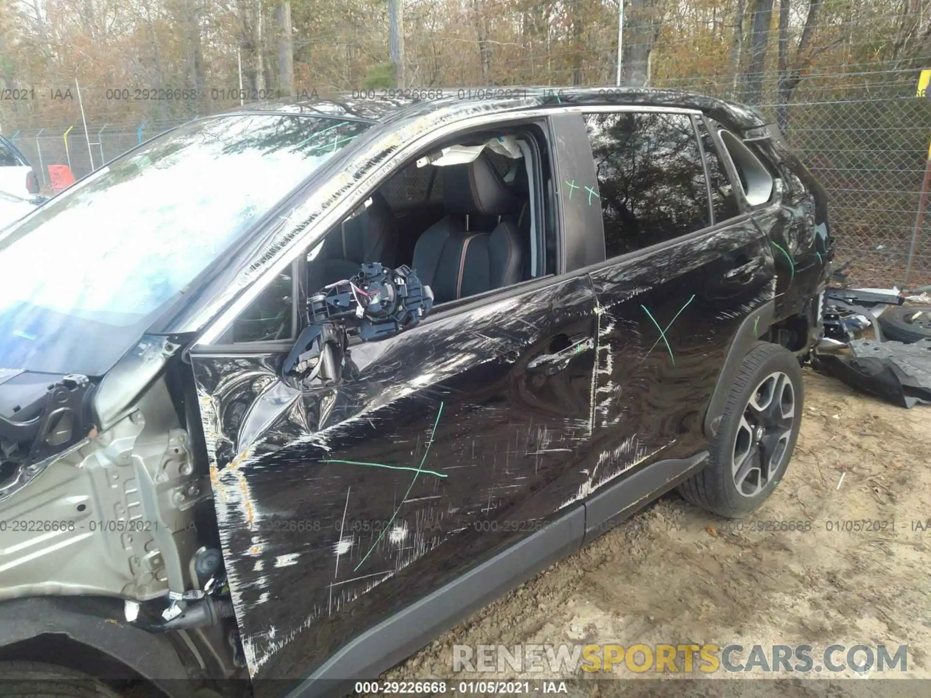 6 Фотография поврежденного автомобиля 2T3J1RFV8KW021119 TOYOTA RAV4 2019