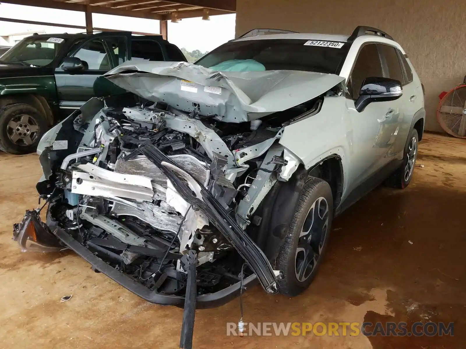 2 Photograph of a damaged car 2T3J1RFV8KW022514 TOYOTA RAV4 2019