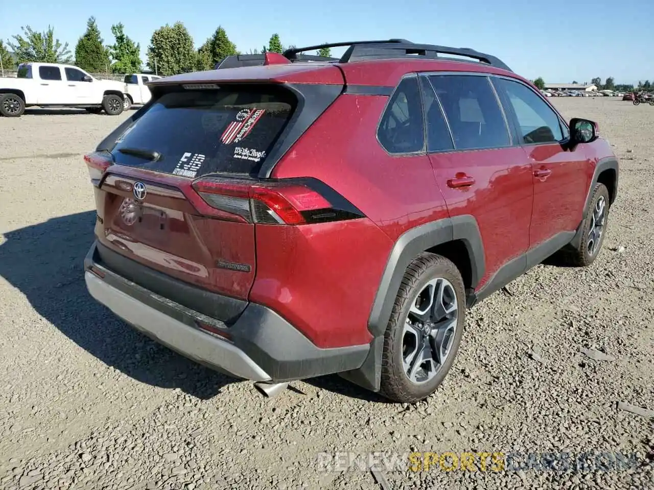 4 Фотография поврежденного автомобиля 2T3J1RFV8KW025381 TOYOTA RAV4 2019