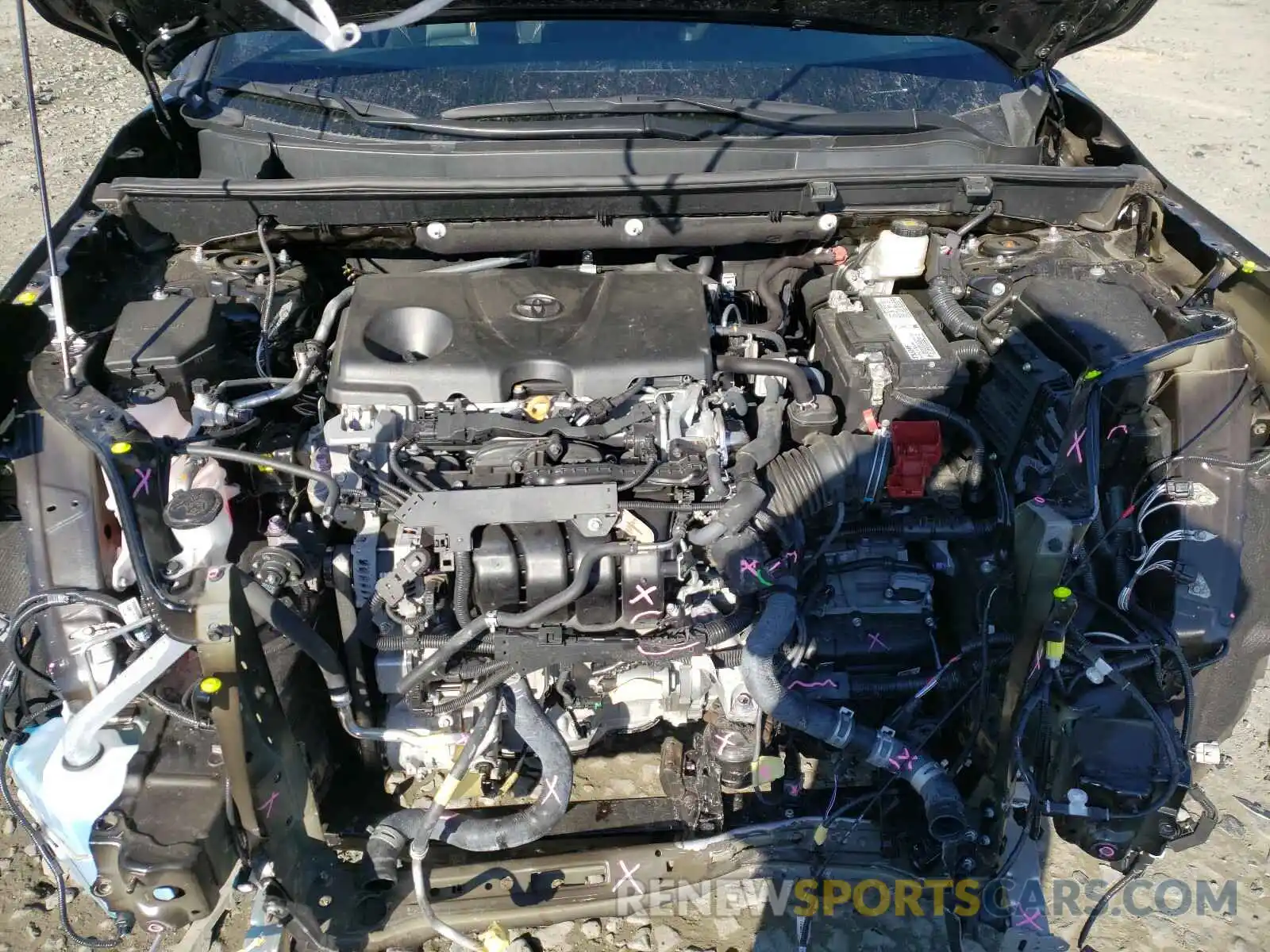 7 Photograph of a damaged car 2T3J1RFV8KW027387 TOYOTA RAV4 2019