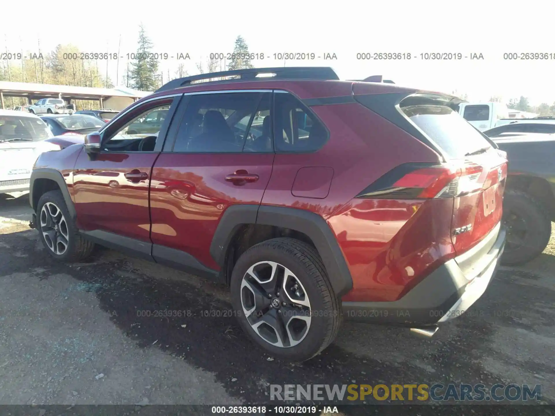 3 Photograph of a damaged car 2T3J1RFV8KW030001 TOYOTA RAV4 2019