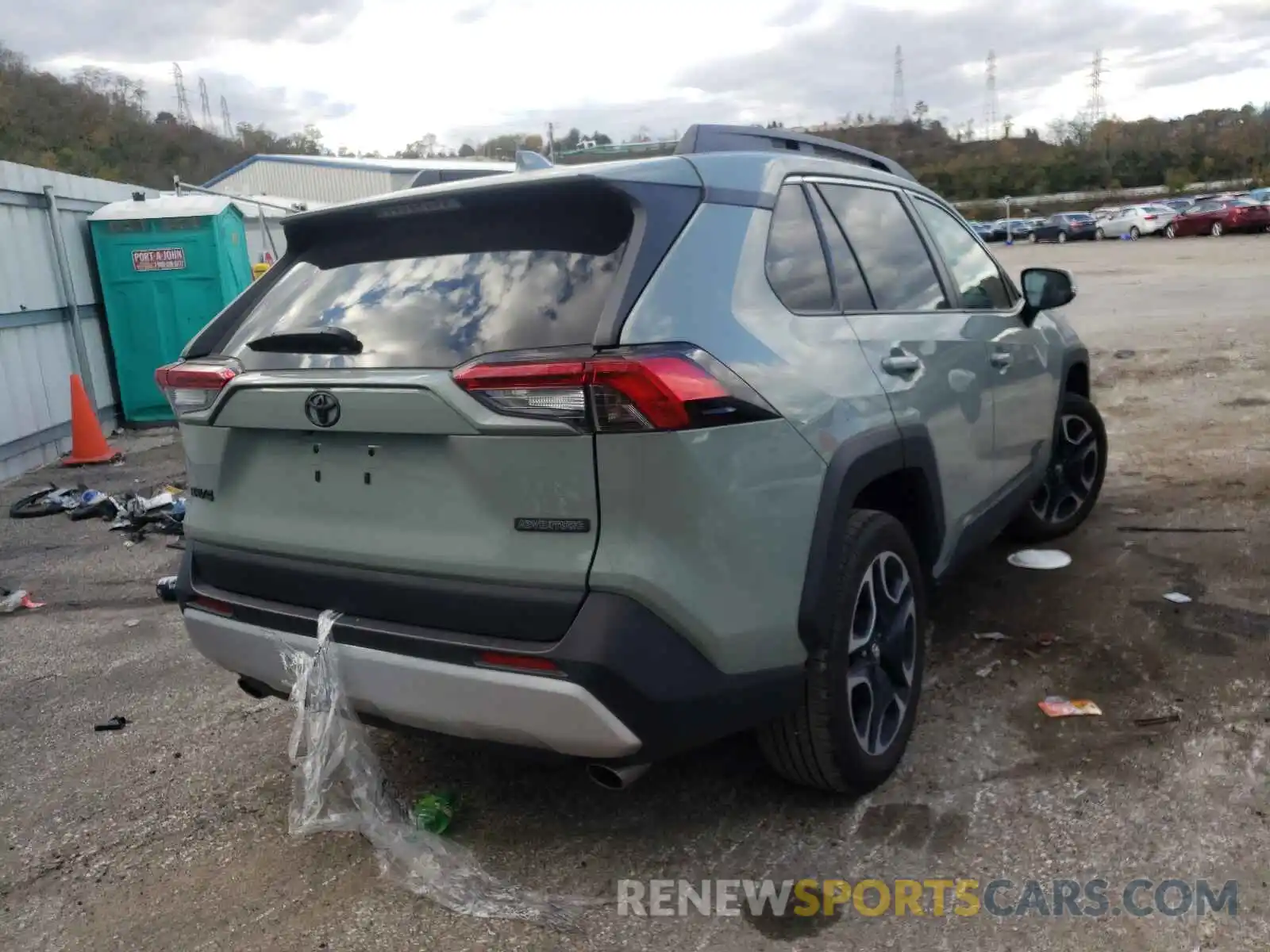 4 Photograph of a damaged car 2T3J1RFV8KW038938 TOYOTA RAV4 2019