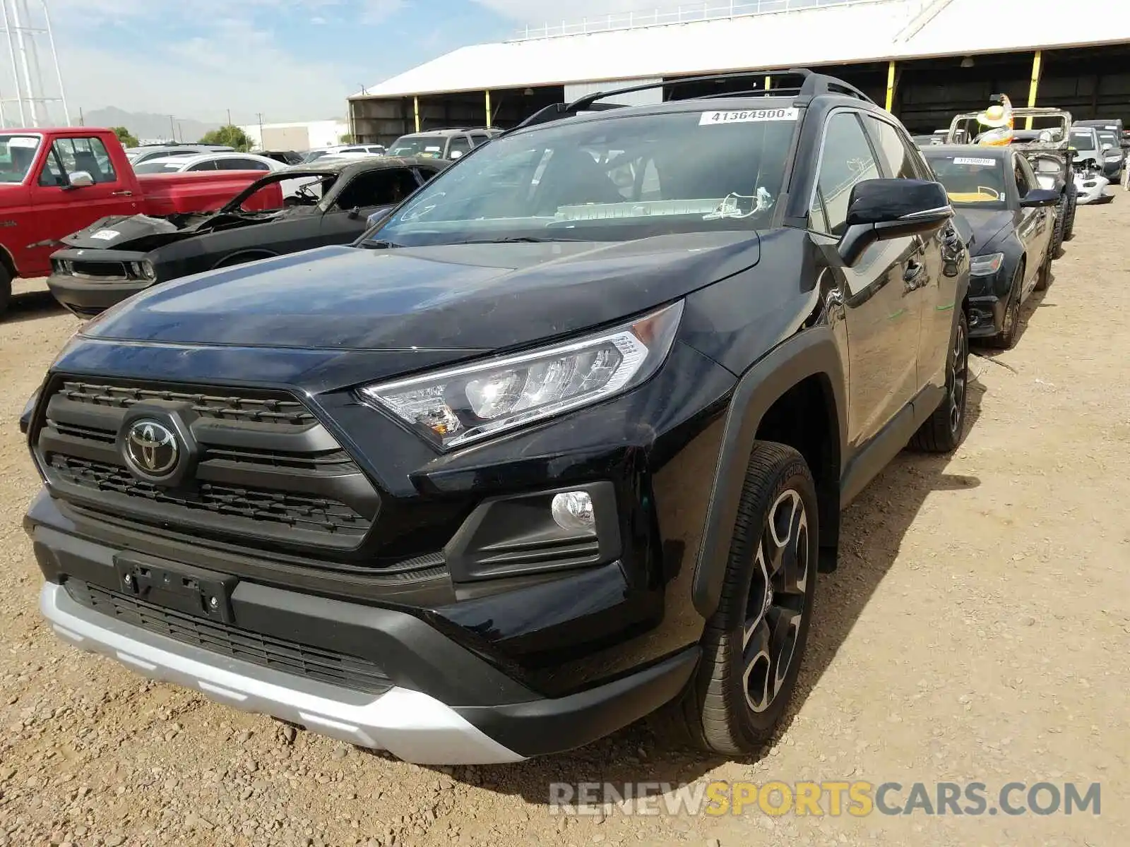 2 Photograph of a damaged car 2T3J1RFV8KW039653 TOYOTA RAV4 2019