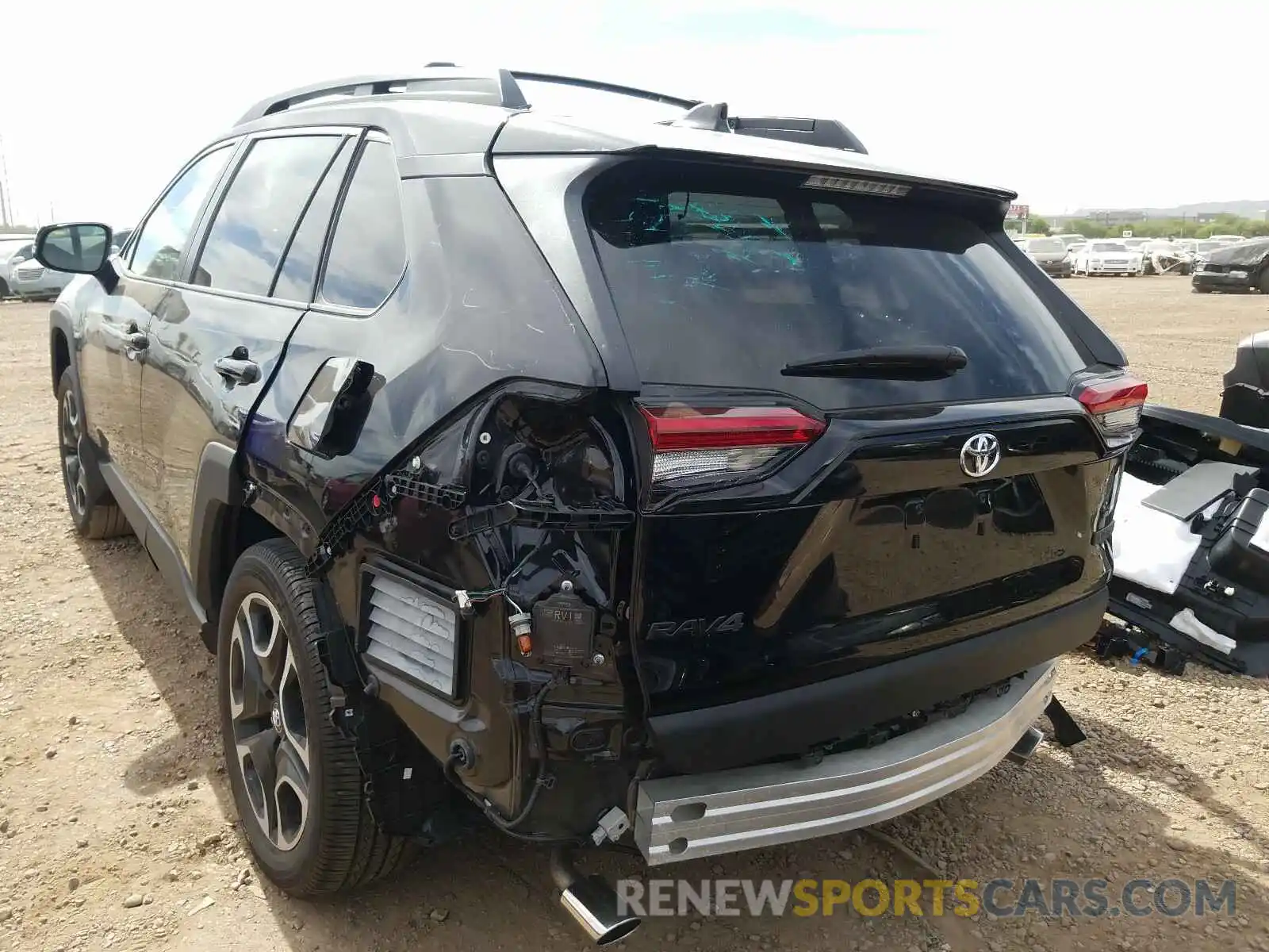 3 Фотография поврежденного автомобиля 2T3J1RFV8KW039653 TOYOTA RAV4 2019