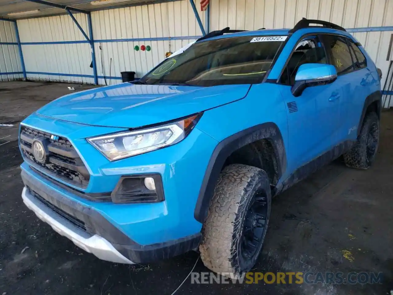 2 Photograph of a damaged car 2T3J1RFV8KW039832 TOYOTA RAV4 2019