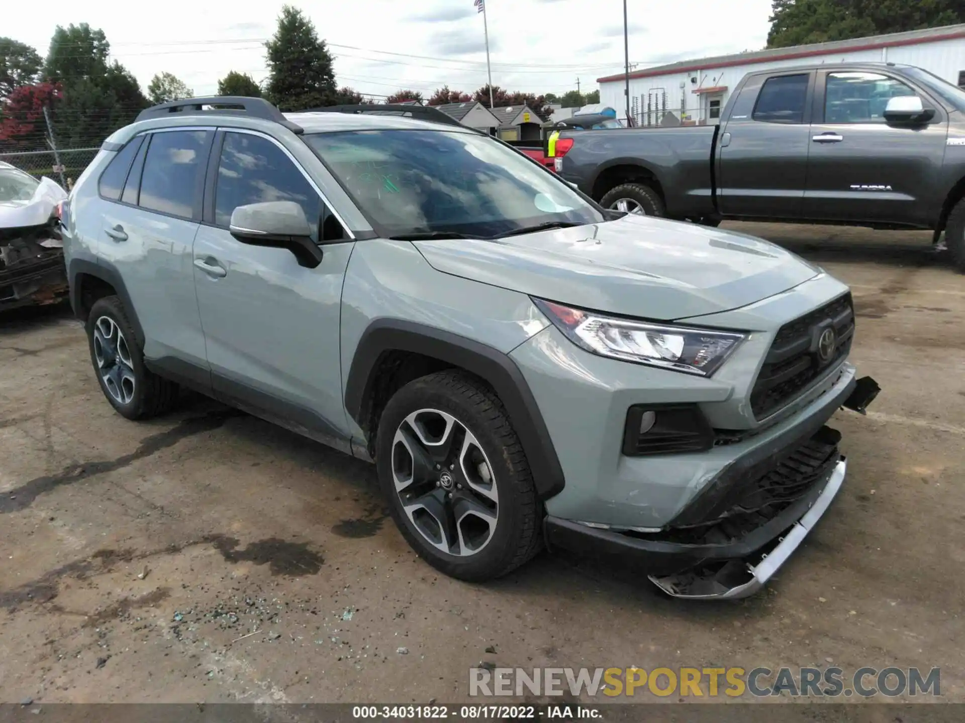 1 Photograph of a damaged car 2T3J1RFV9KC003696 TOYOTA RAV4 2019