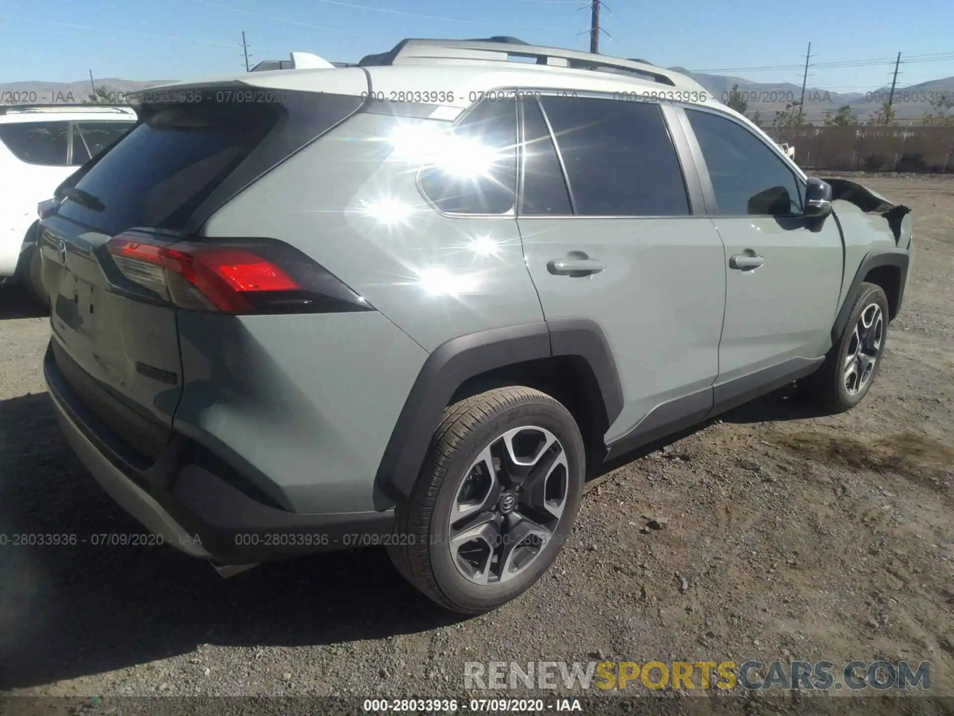 4 Photograph of a damaged car 2T3J1RFV9KC009661 TOYOTA RAV4 2019