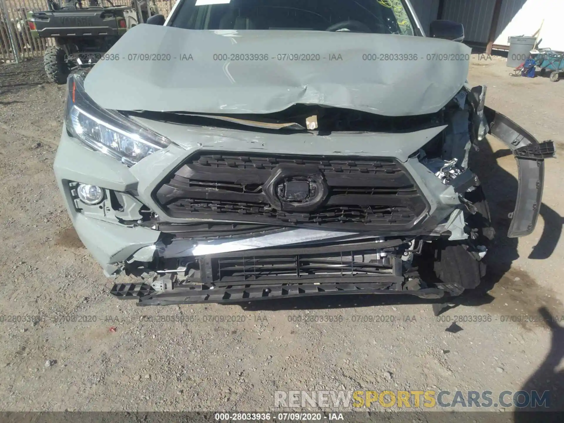 6 Photograph of a damaged car 2T3J1RFV9KC009661 TOYOTA RAV4 2019