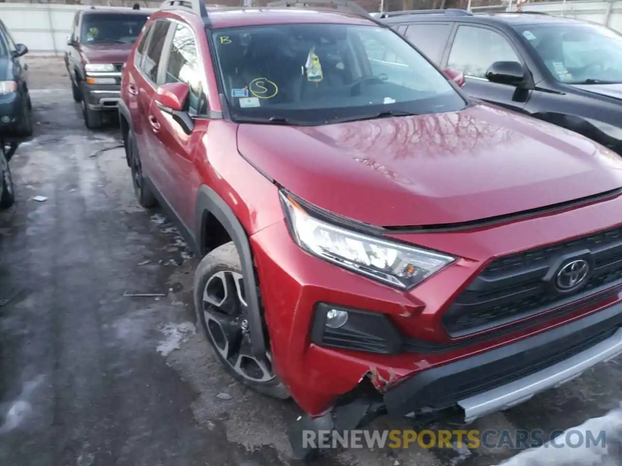 10 Фотография поврежденного автомобиля 2T3J1RFV9KW006824 TOYOTA RAV4 2019