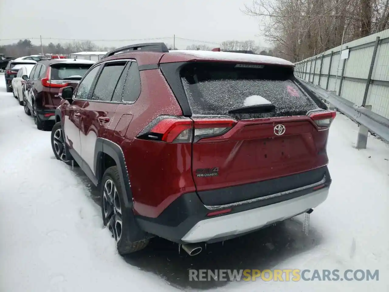 3 Photograph of a damaged car 2T3J1RFV9KW006824 TOYOTA RAV4 2019