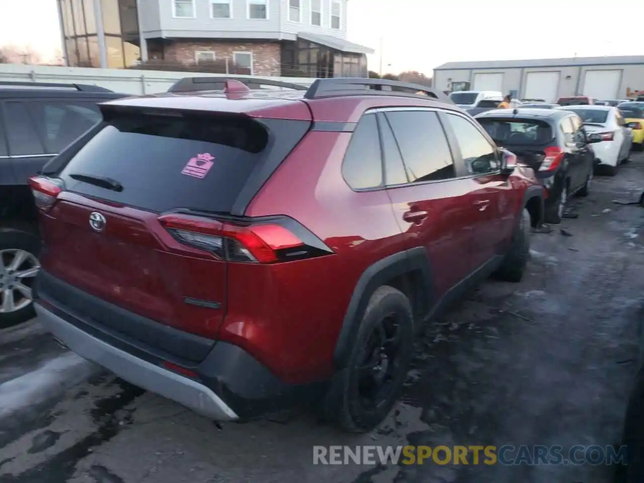 4 Photograph of a damaged car 2T3J1RFV9KW006824 TOYOTA RAV4 2019