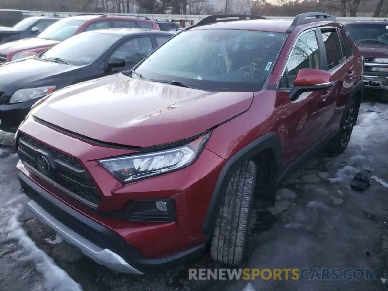 9 Photograph of a damaged car 2T3J1RFV9KW006824 TOYOTA RAV4 2019