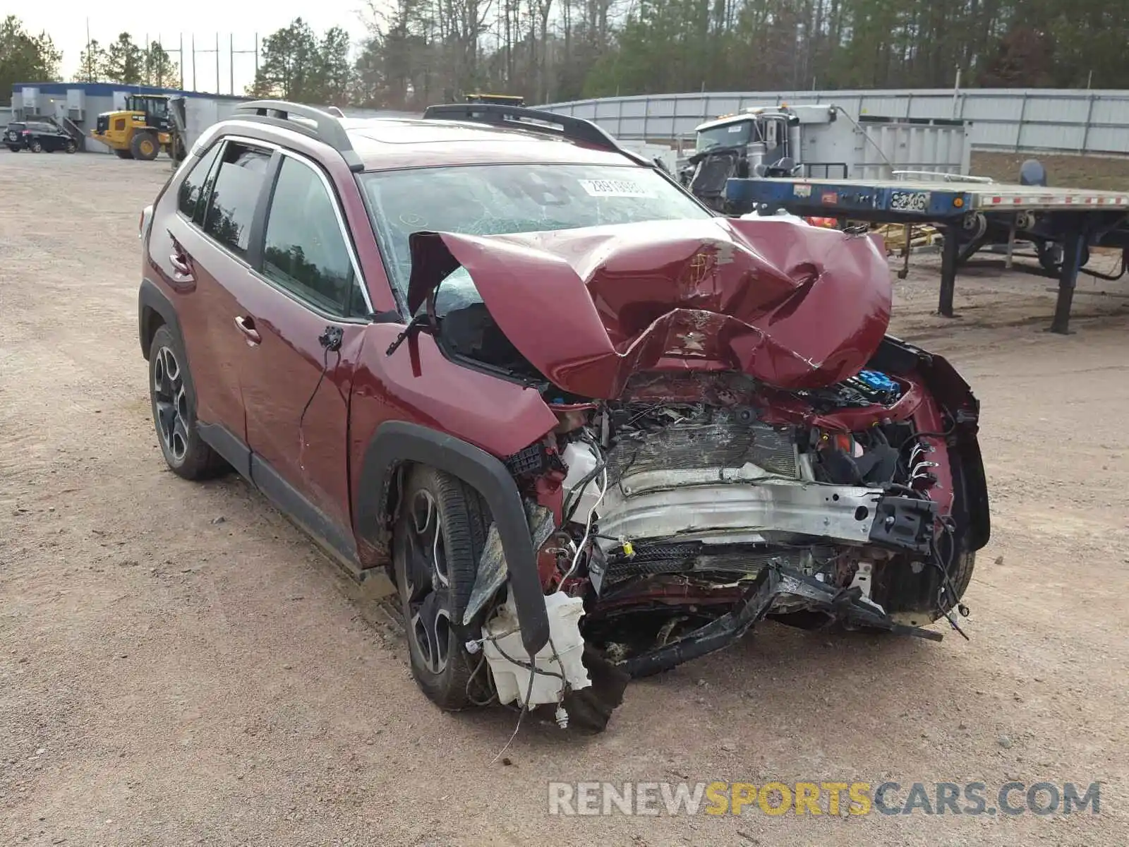 1 Photograph of a damaged car 2T3J1RFV9KW008220 TOYOTA RAV4 2019