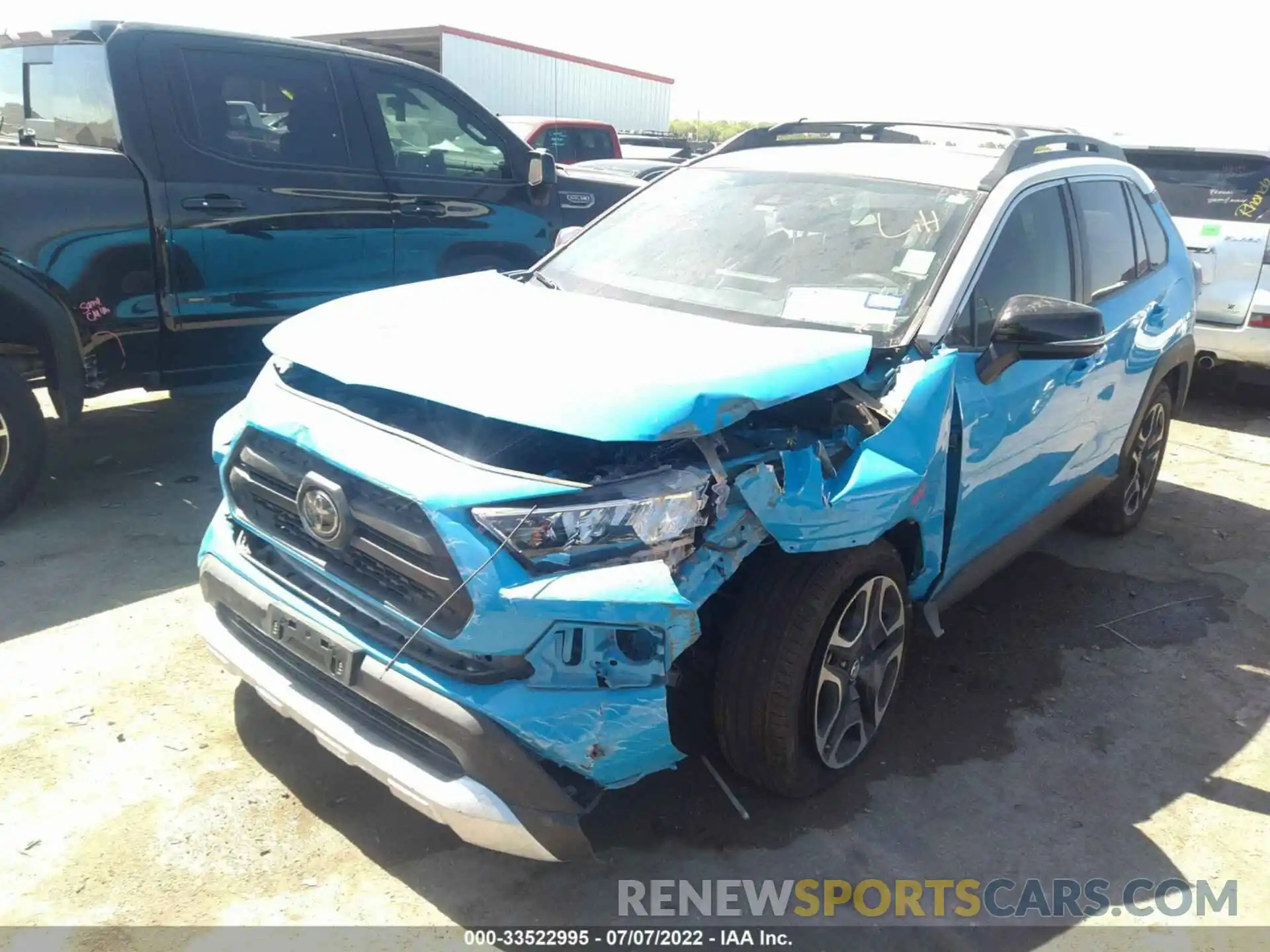 6 Photograph of a damaged car 2T3J1RFV9KW012493 TOYOTA RAV4 2019