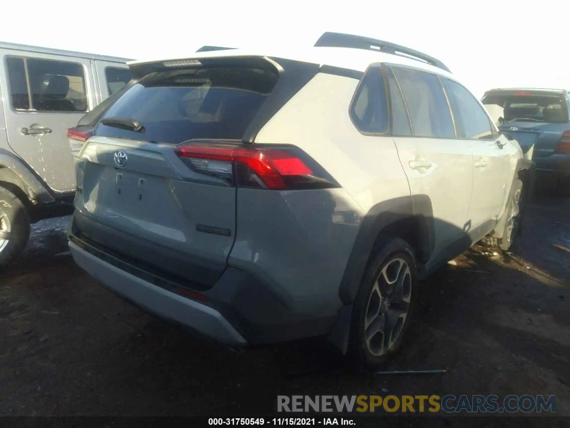 4 Photograph of a damaged car 2T3J1RFV9KW029911 TOYOTA RAV4 2019