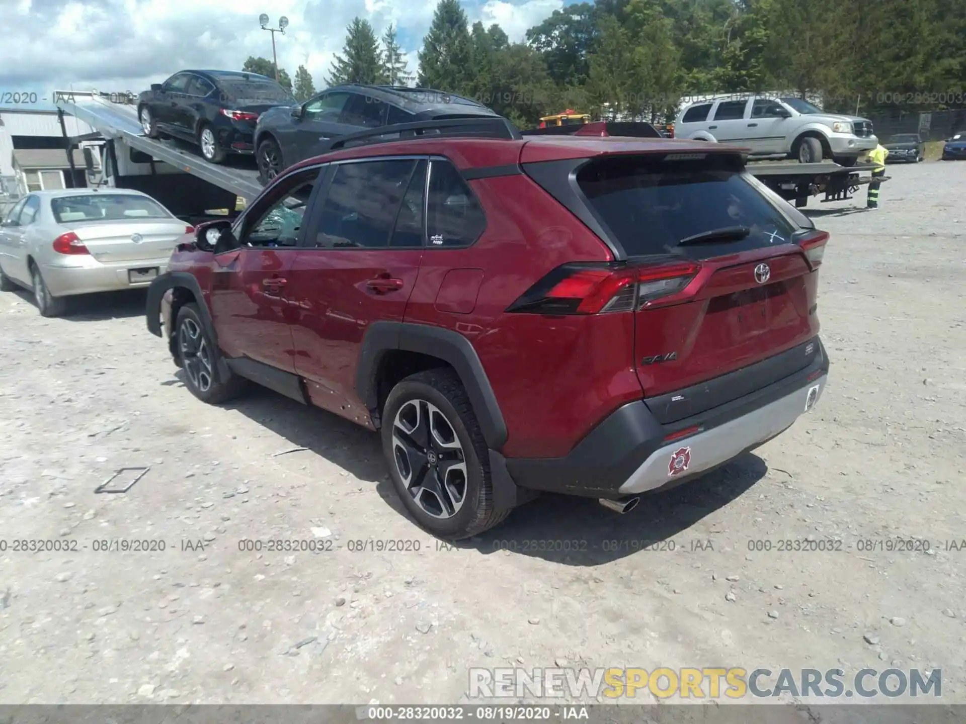 3 Photograph of a damaged car 2T3J1RFV9KW031111 TOYOTA RAV4 2019