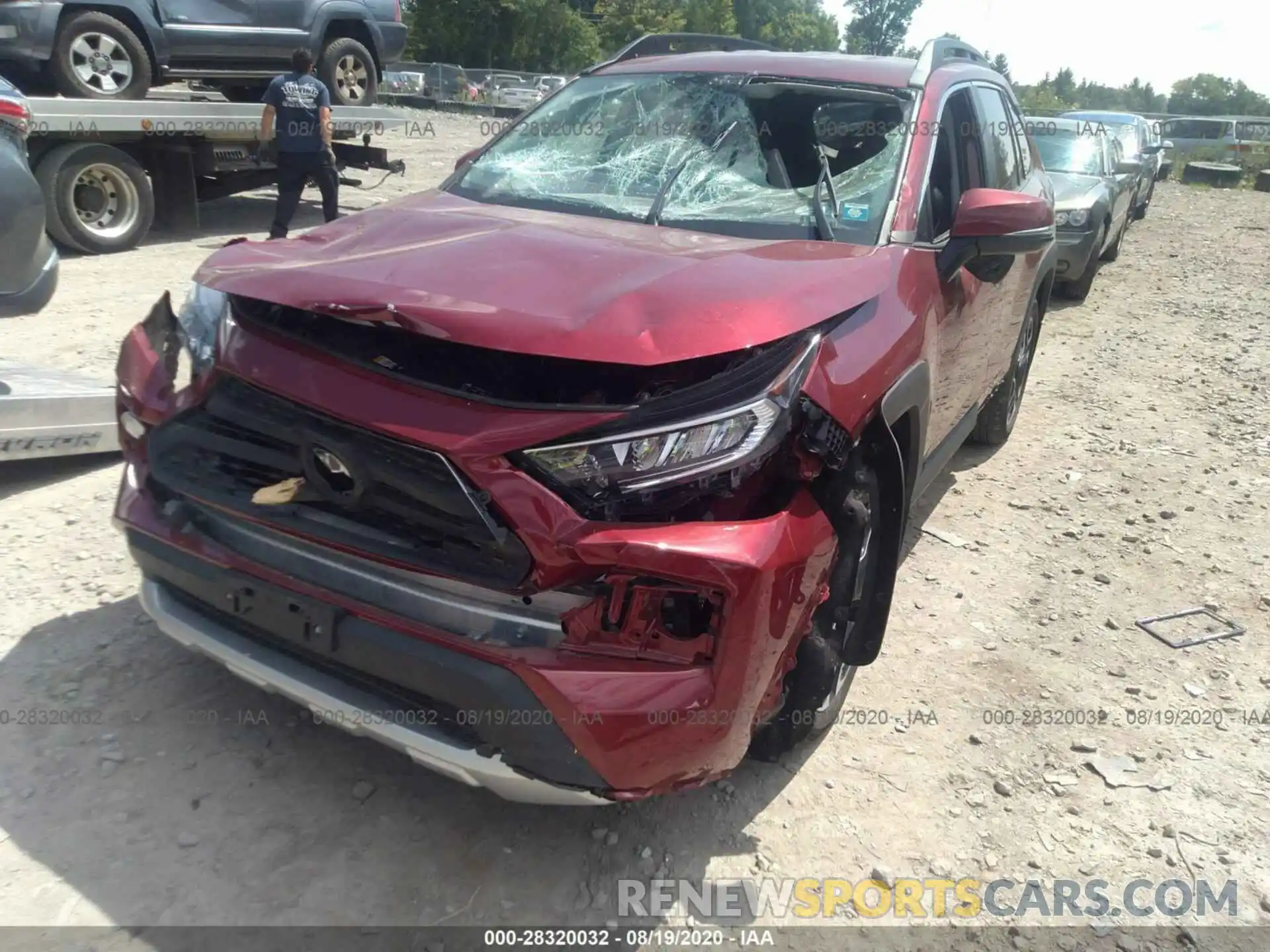 6 Photograph of a damaged car 2T3J1RFV9KW031111 TOYOTA RAV4 2019