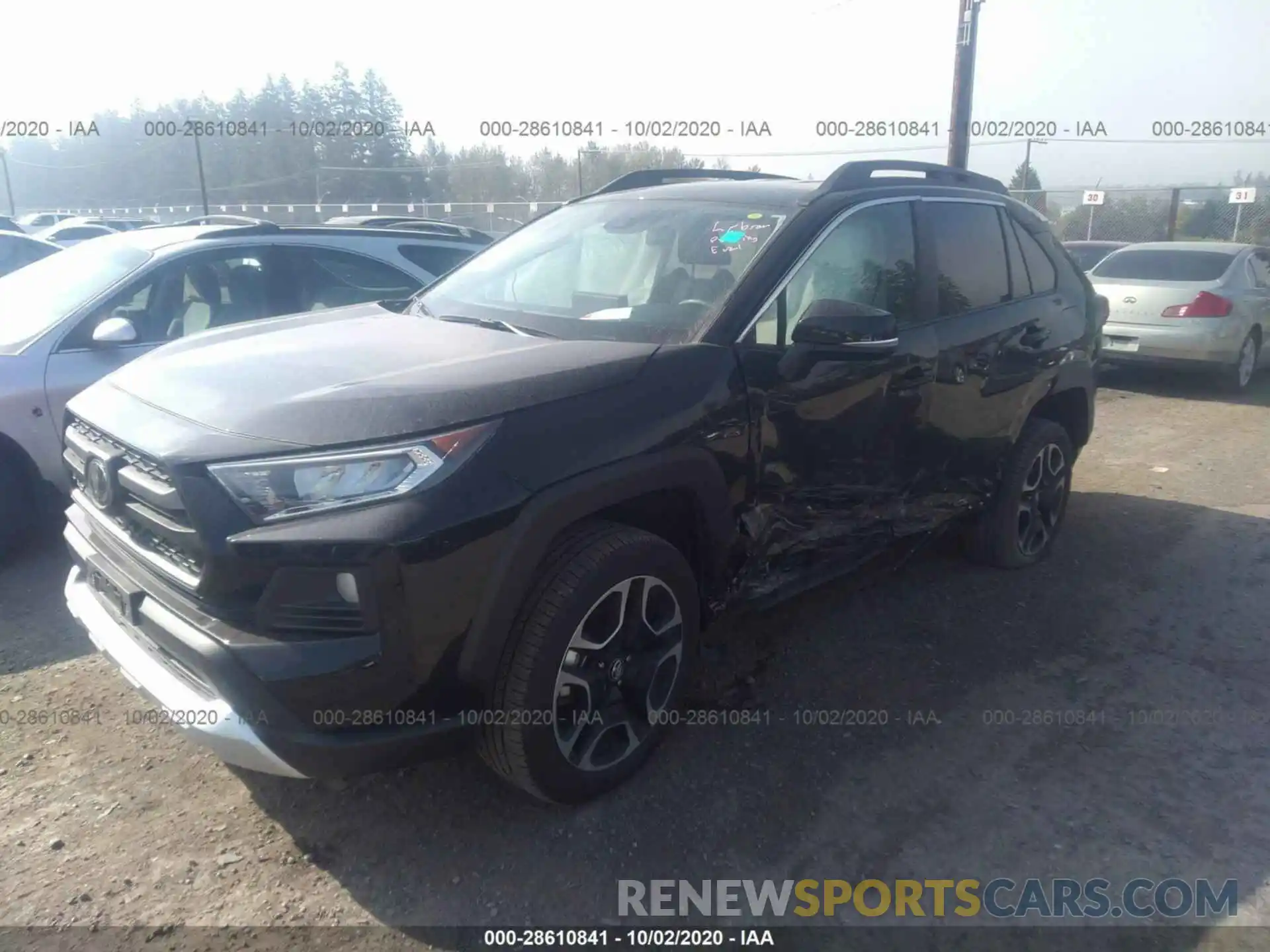 2 Photograph of a damaged car 2T3J1RFVXKC002010 TOYOTA RAV4 2019