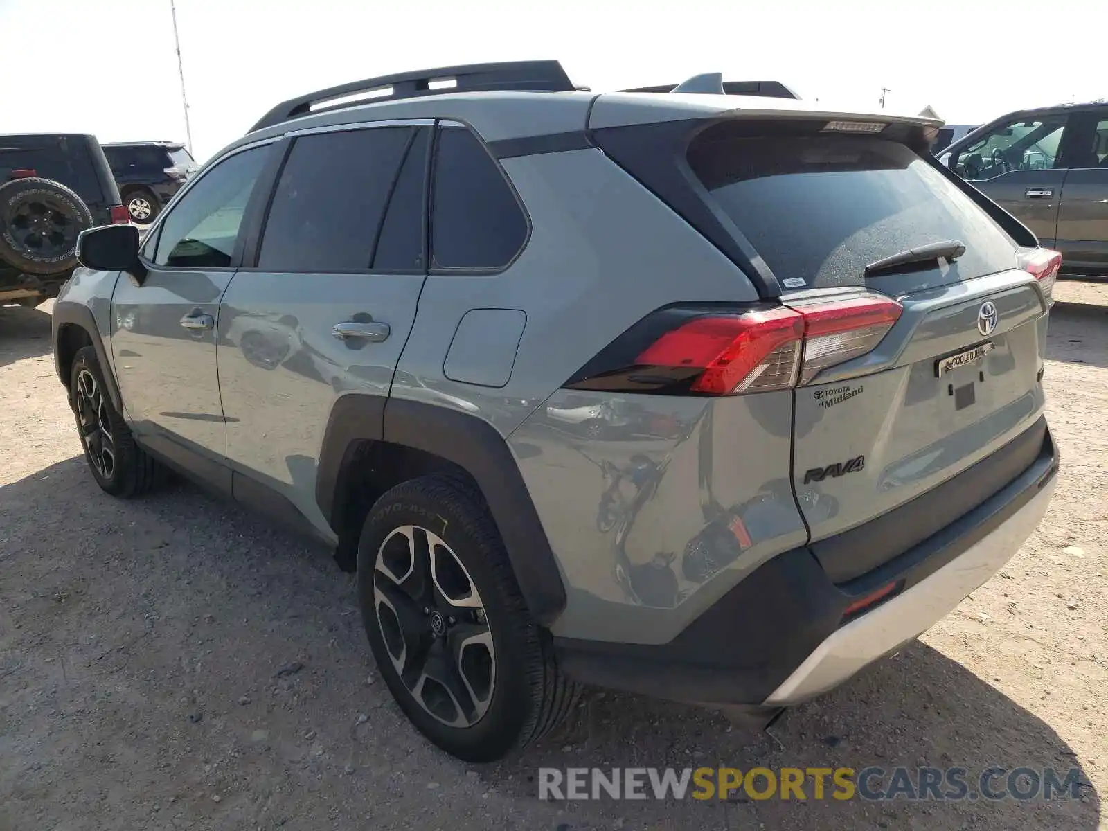 3 Photograph of a damaged car 2T3J1RFVXKC022449 TOYOTA RAV4 2019