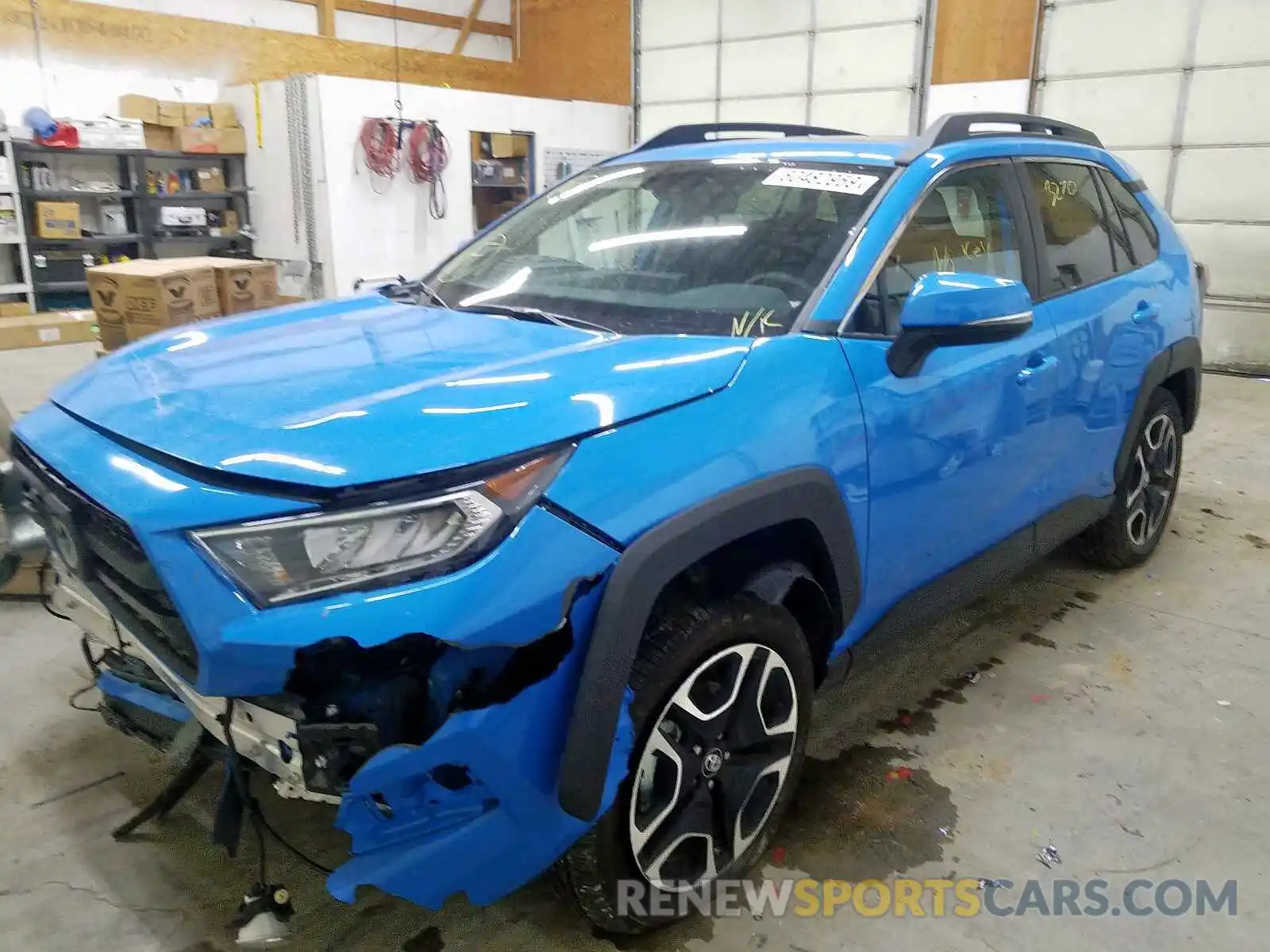 2 Фотография поврежденного автомобиля 2T3J1RFVXKC028736 TOYOTA RAV4 2019