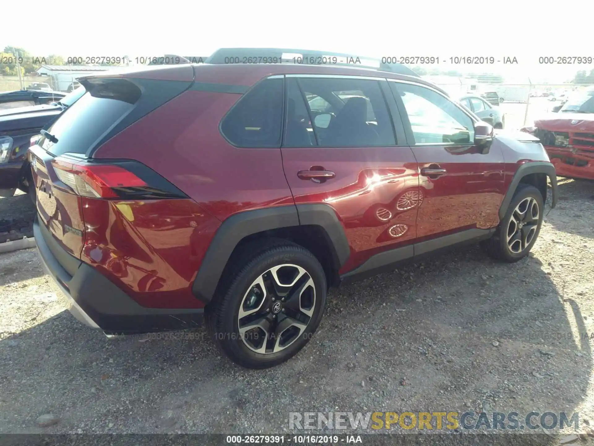 4 Photograph of a damaged car 2T3J1RFVXKC029658 TOYOTA RAV4 2019