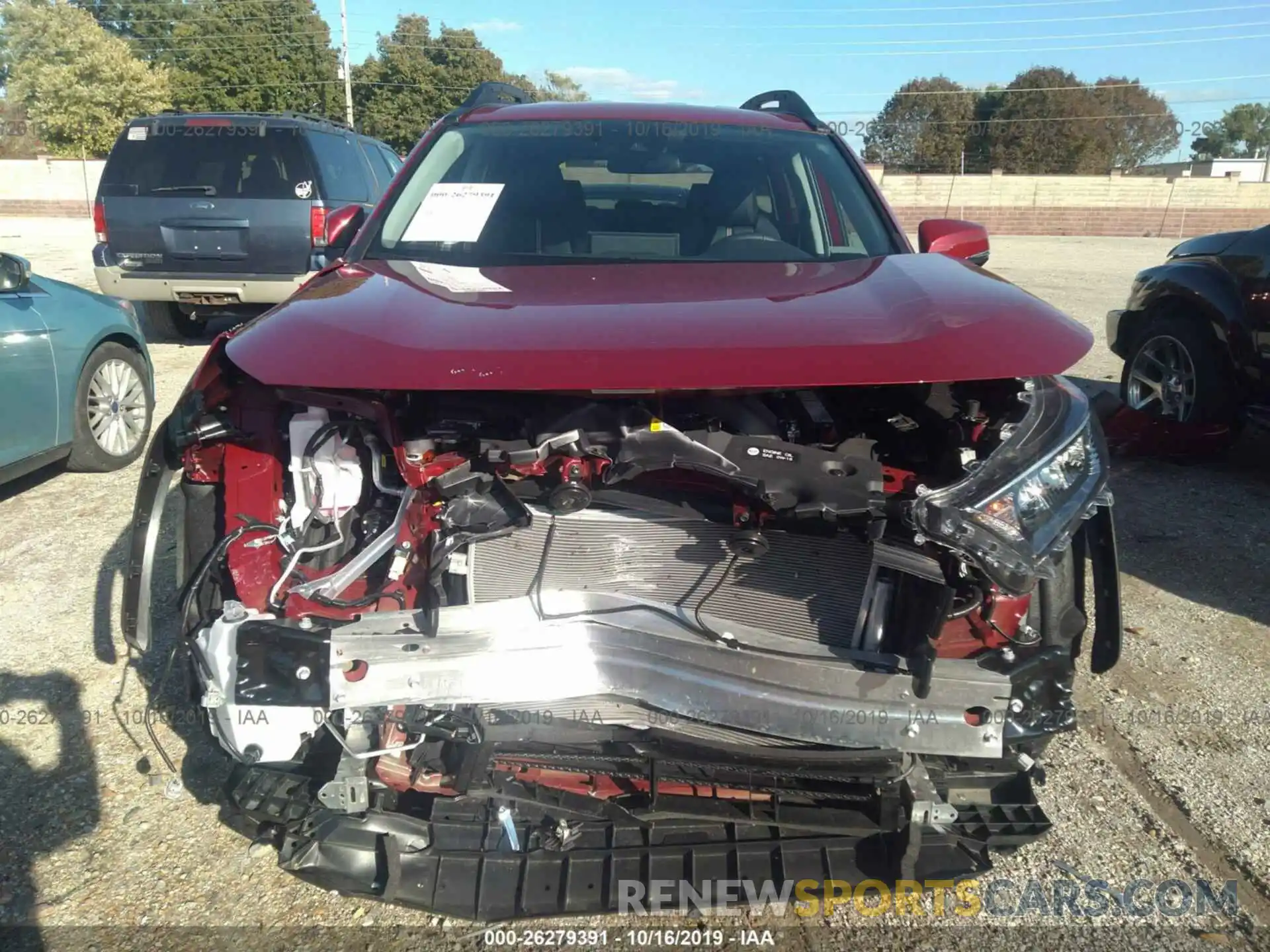 6 Photograph of a damaged car 2T3J1RFVXKC029658 TOYOTA RAV4 2019