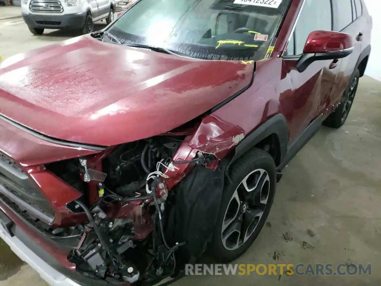 9 Photograph of a damaged car 2T3J1RFVXKW001602 TOYOTA RAV4 2019