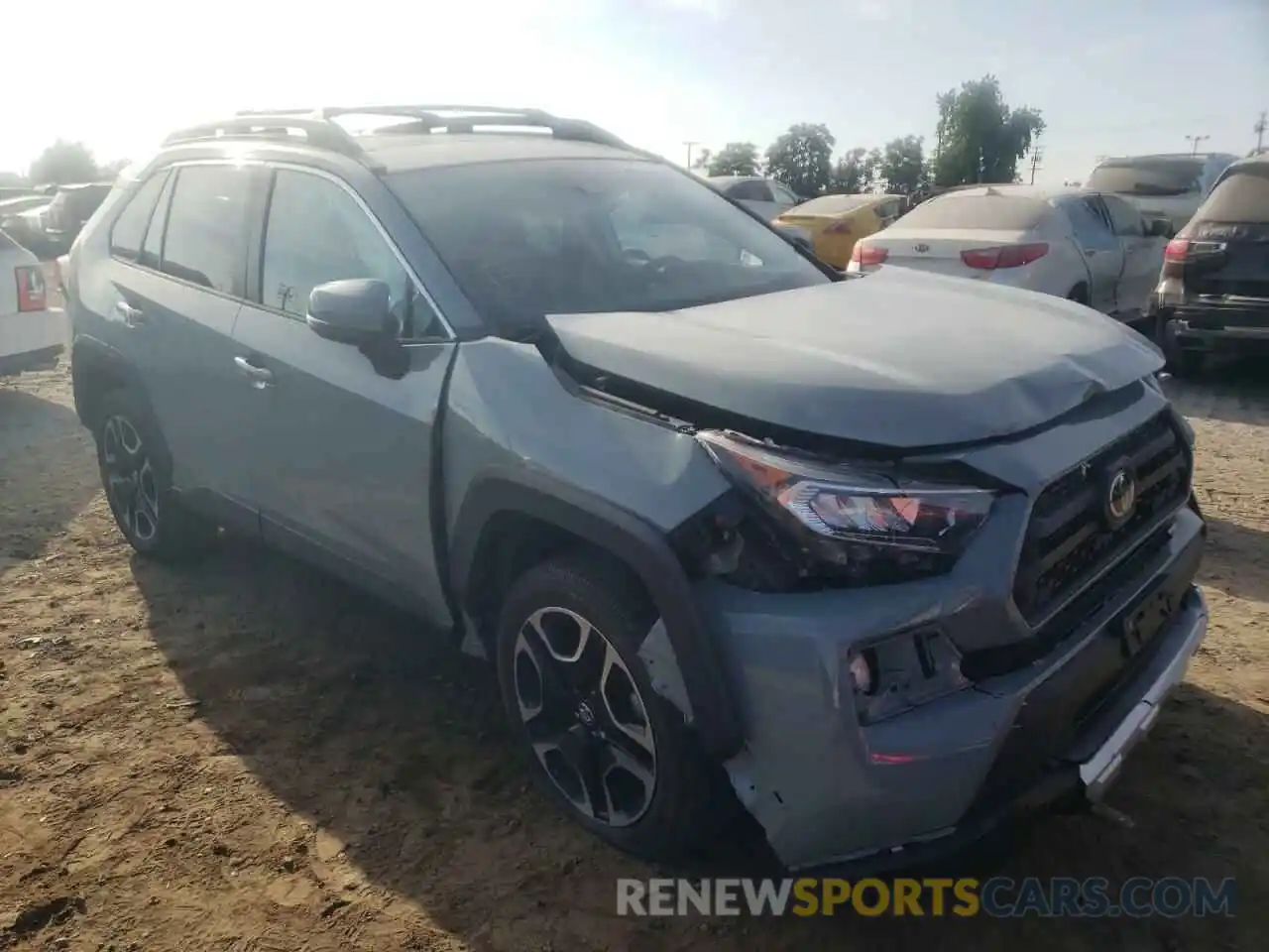 1 Photograph of a damaged car 2T3J1RFVXKW002376 TOYOTA RAV4 2019