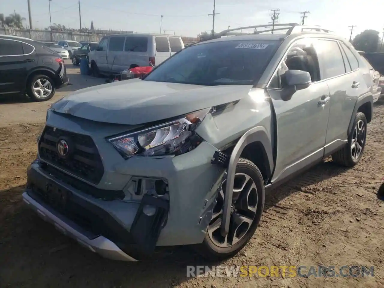 2 Фотография поврежденного автомобиля 2T3J1RFVXKW002376 TOYOTA RAV4 2019