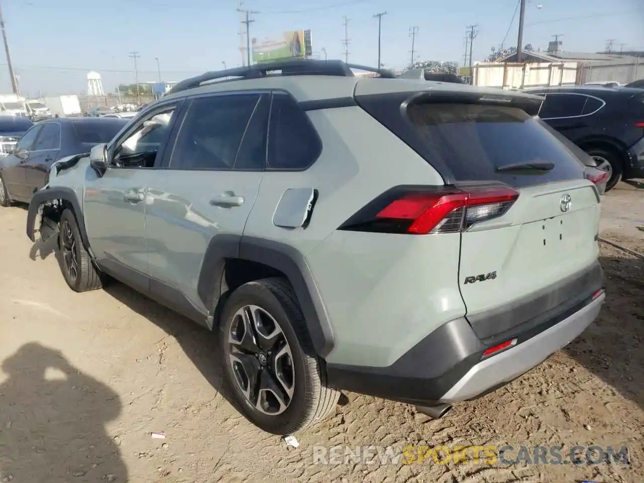 3 Фотография поврежденного автомобиля 2T3J1RFVXKW002376 TOYOTA RAV4 2019