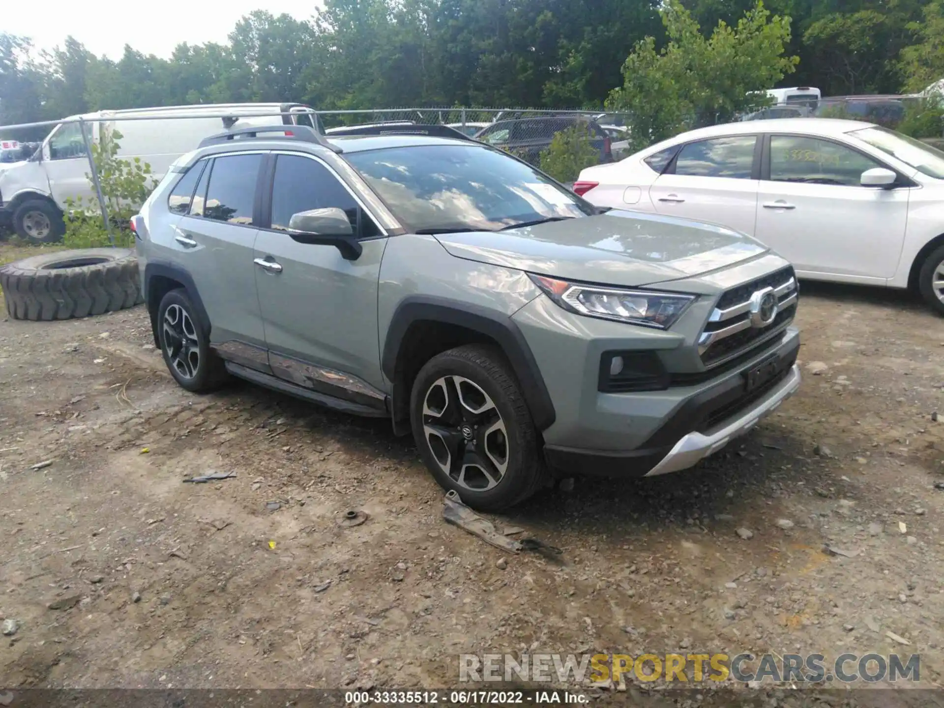 1 Photograph of a damaged car 2T3J1RFVXKW003012 TOYOTA RAV4 2019